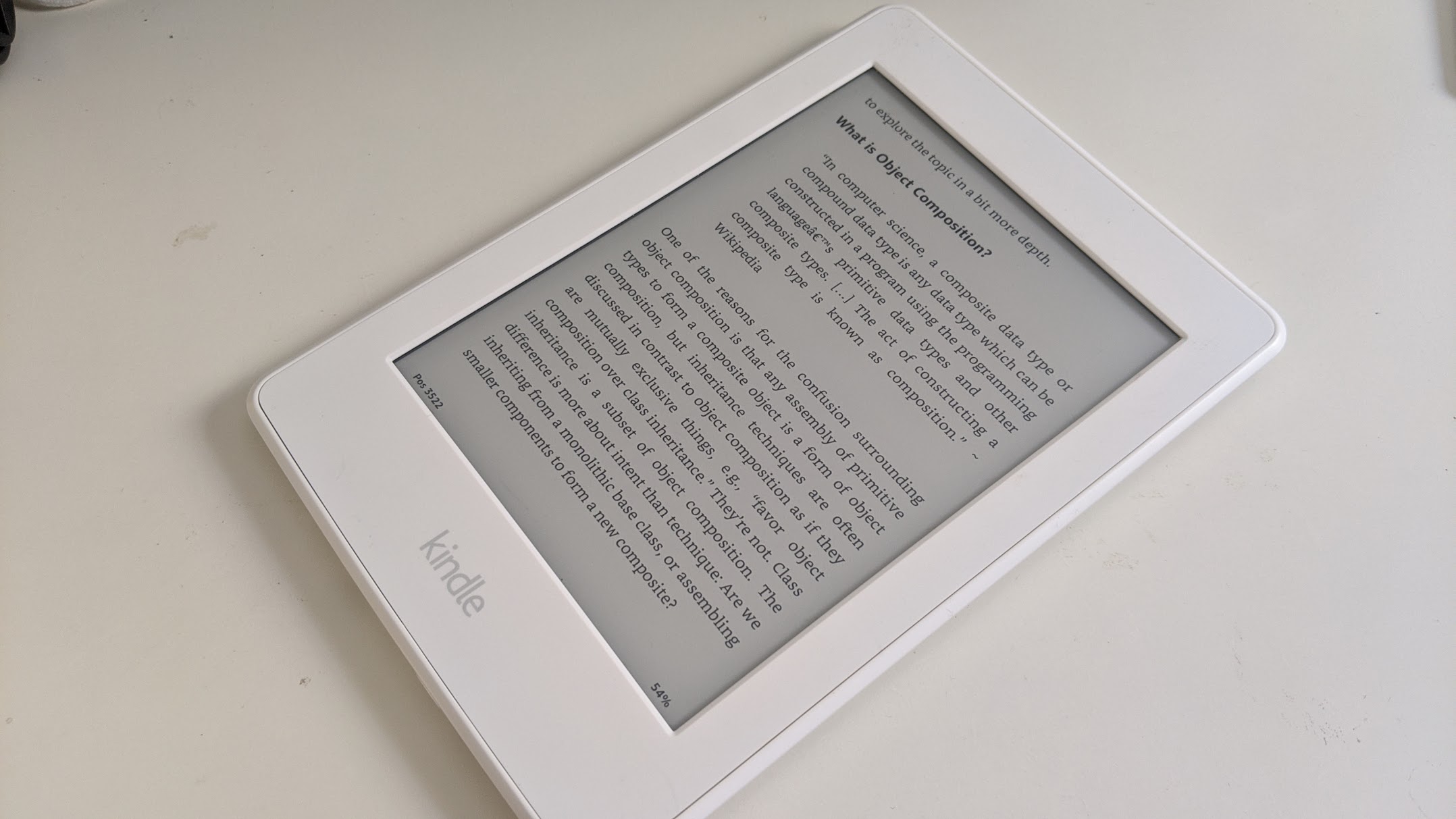 Amazon Kindle Paperwhite